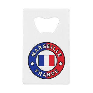 Marseille France Credit Card Bottle Opener