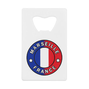 Marseille France Credit Card Bottle Opener