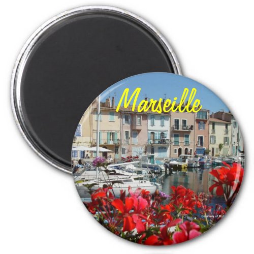 Marseille france magnet