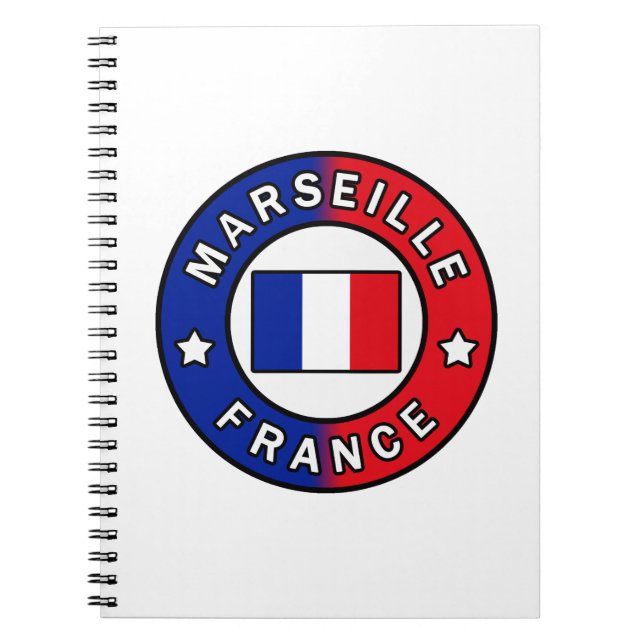 Marseille France Notebook (Front)