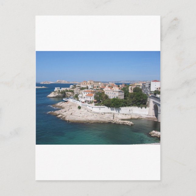 Marseille France Postcard (Front)