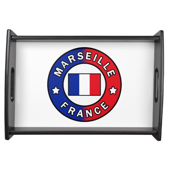 Marseille France Serving Tray (Front)