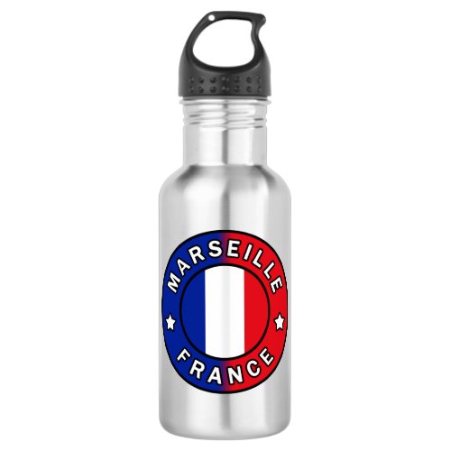 Marseille France Stainless Steel Water Bottle