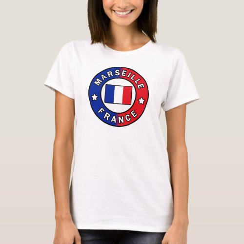Marseille France T_Shirt