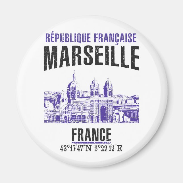 Marseille Magnet (Front)