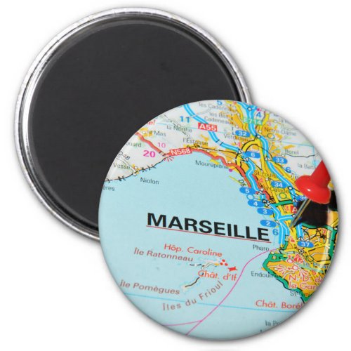 Marseille Marseilles France Magnet