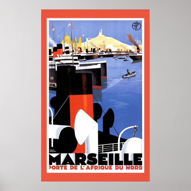 Marseille Porte De L' Afrique Poster (Front)