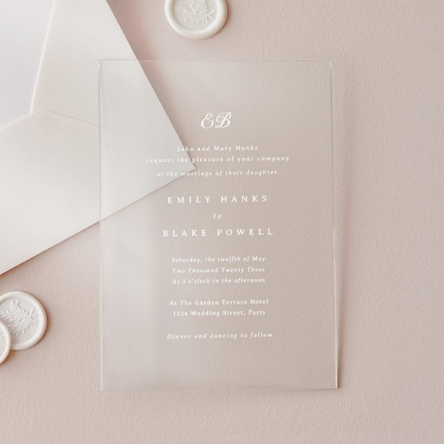 Marseille Wedding Invitation (Creator Uploaded)