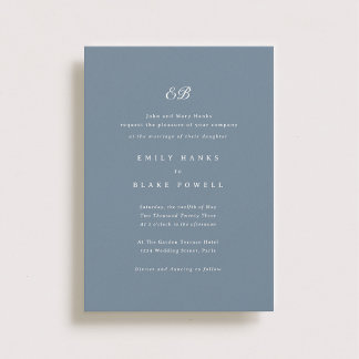 Marseille Wedding Invitation