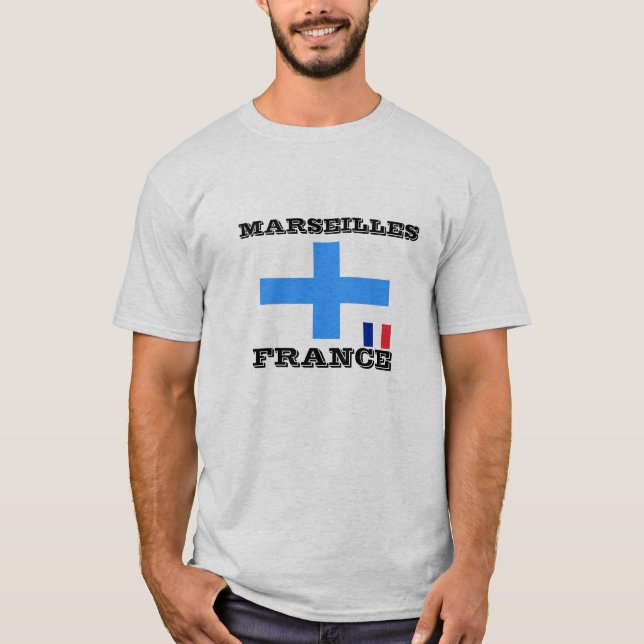 Marseilles, France T-shirt (Front)