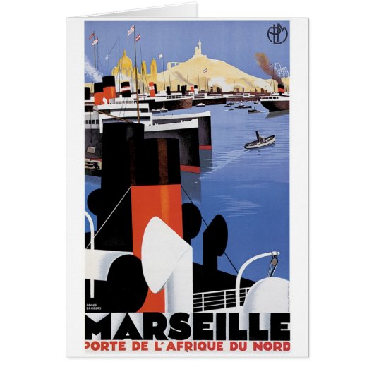 Marseilles Poster Cards (Front)