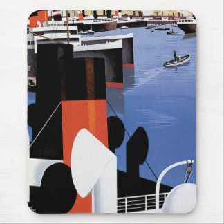 Marseilles Poster Mouse Pad