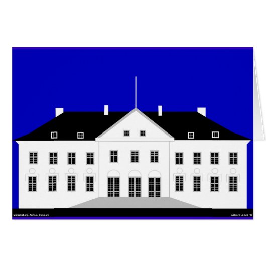 Marselisborg Palace Cards (Front Horizontal)