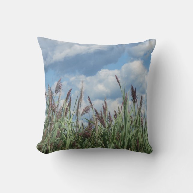 Marsh Grass Pillow (Front)