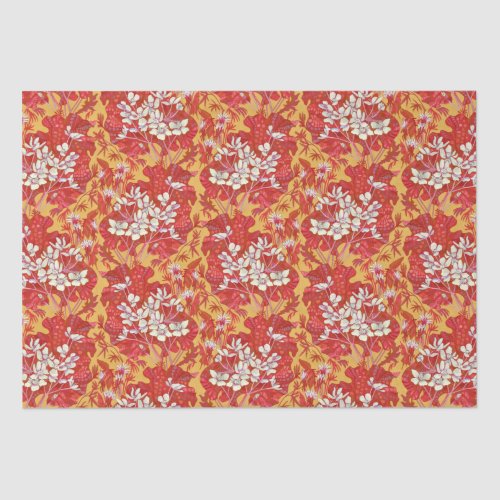 Marsh Marigold Wildflowers Buttercup Flowers Red Tissue Paper