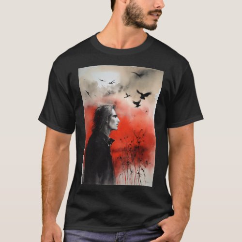  Marsh of Enchantment A Magicians Dark Conjurat T_Shirt