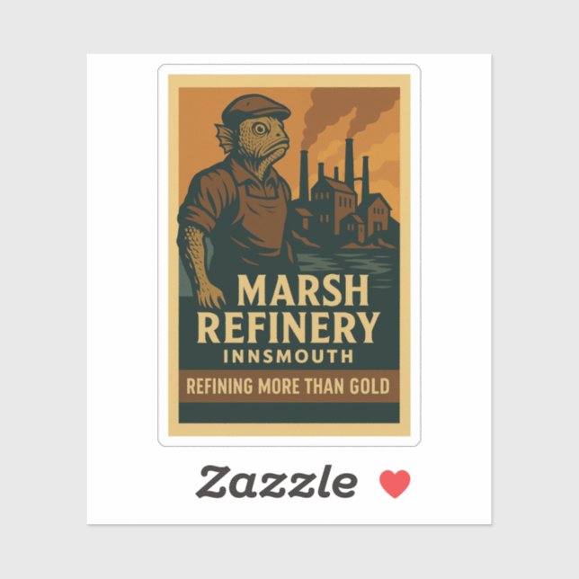 Marsh Refinery – Refining More Than Gold Sticker (Sheet)