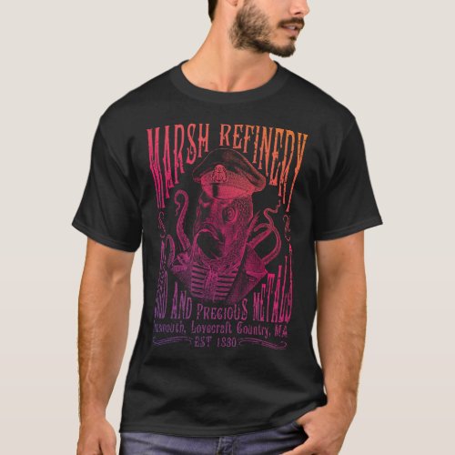 Marsh Refining Company Innsmouth Lovecraft T_Shirt