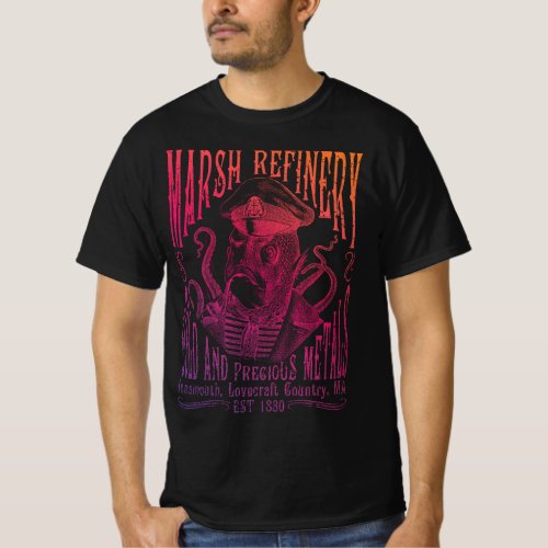 Marsh Refining Company Innsmouth Lovecraft T_Shirt