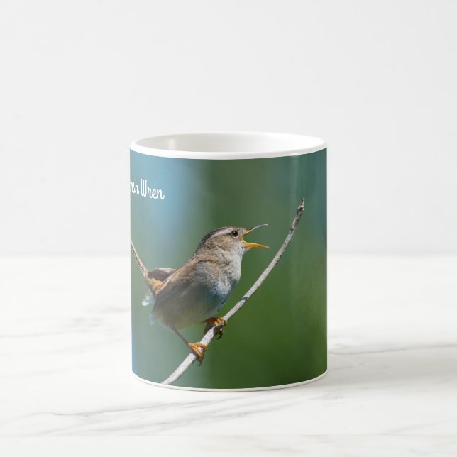 Marsh Wren Coffee Mug (Center)
