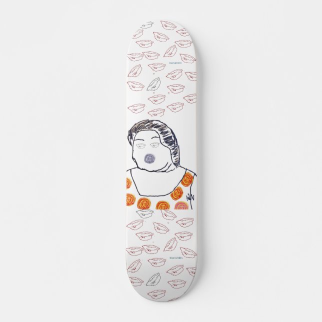 Marsha and tuna skateboard (Front)
