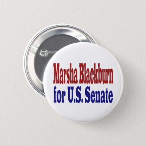 Marsha Blackburn for U S Senate Button