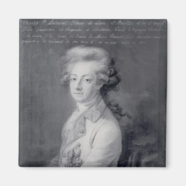 Marshal Charles-Joseph  Prince de Ligne Magnet (Front)