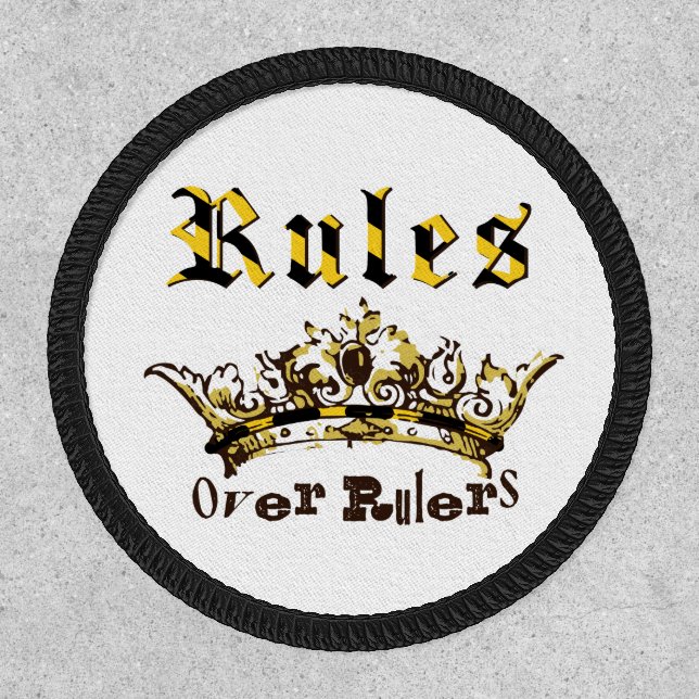 Marshal Rules Button Patch (Front)