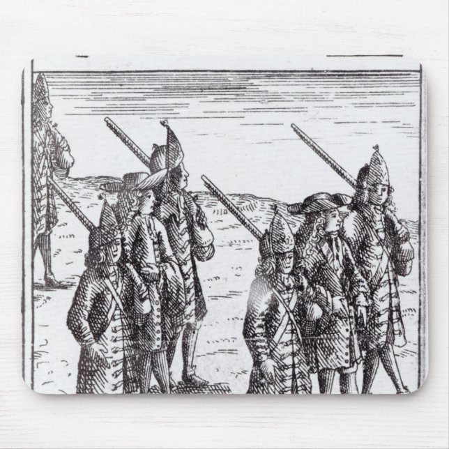 Marshal Tallard and other French Generals Mouse Pad (Front)