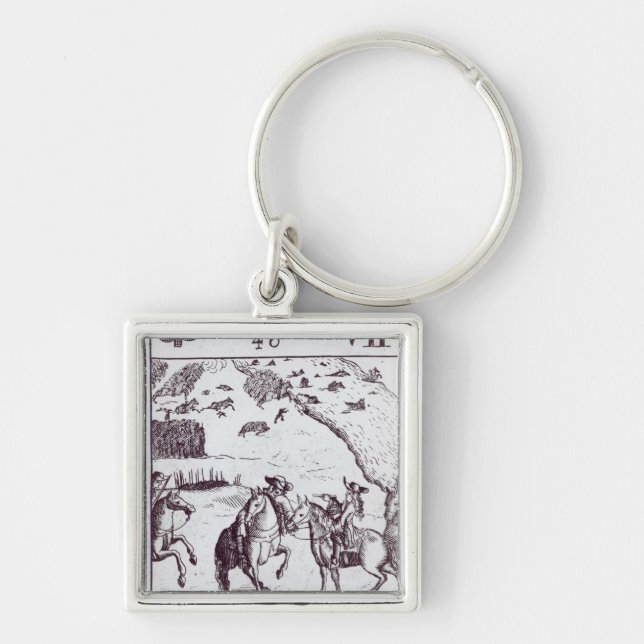 Marshal Tallard taken Prisoner Keychain (Front)