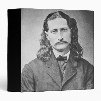 Marshal Wild Bill Hickok Old West Gunfighter 3 Ring Binder