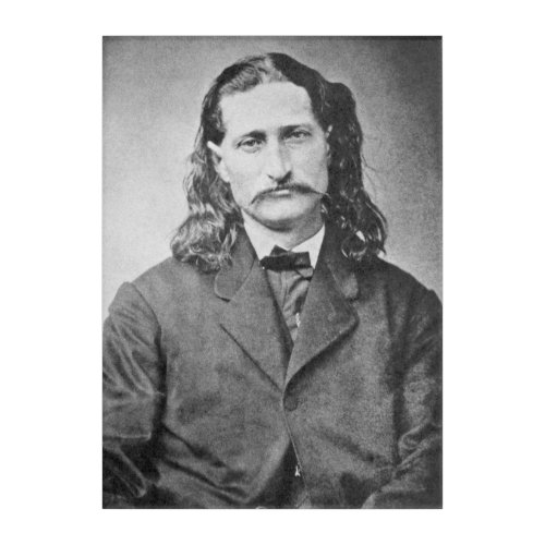 Marshal Wild Bill Hickok Old West Gunfighter Acrylic Print