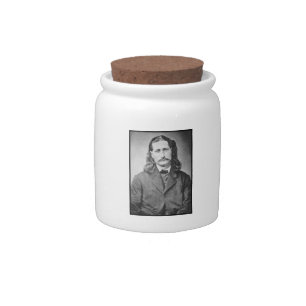 Marshal Wild Bill Hickok Old West Gunfighter Candy Jar