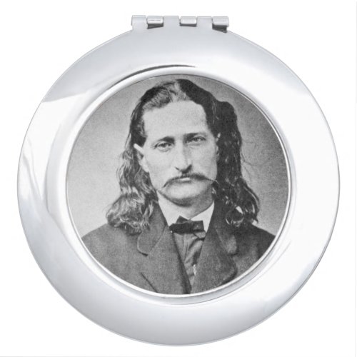 Marshal Wild Bill Hickok Old West Gunfighter Compact Mirror