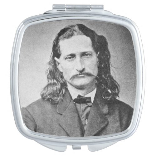 Marshal Wild Bill Hickok Old West Gunfighter Compact Mirror