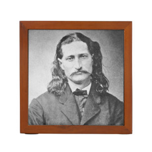 Marshal Wild Bill Hickok Old West Gunfighter Desk Organizer