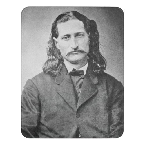 Marshal Wild Bill Hickok Old West Gunfighter Door Sign