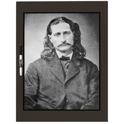 Marshal Wild Bill Hickok Old West Gunfighter Dry Erase Board