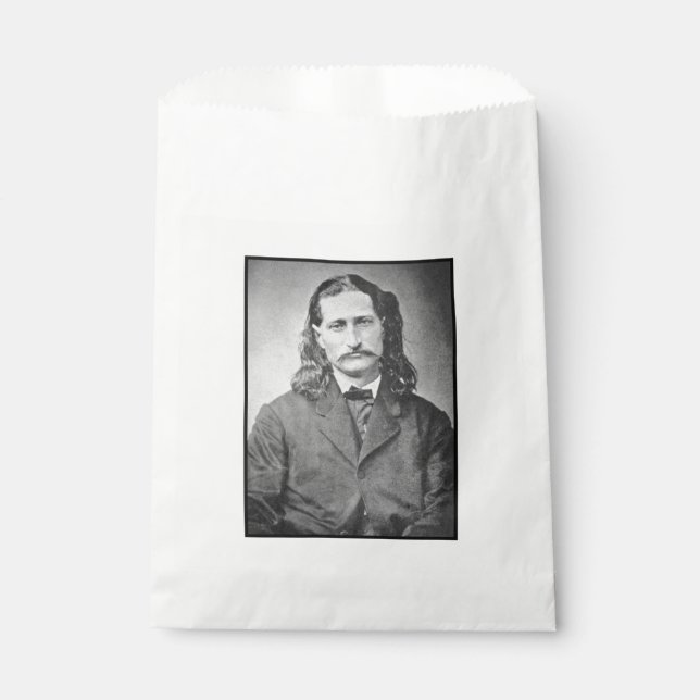Marshal Wild Bill Hickok Old West Gunfighter Favor Bag (Front)