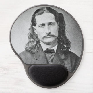 Marshal Wild Bill Hickok Old West Gunfighter Gel Mouse Pad
