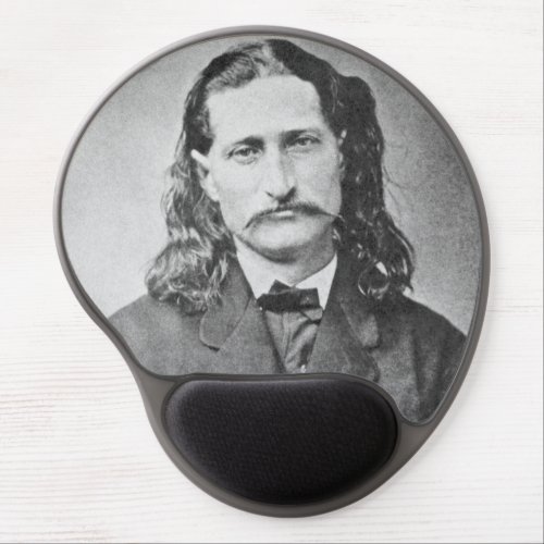 Marshal Wild Bill Hickok Old West Gunfighter Gel Mouse Pad