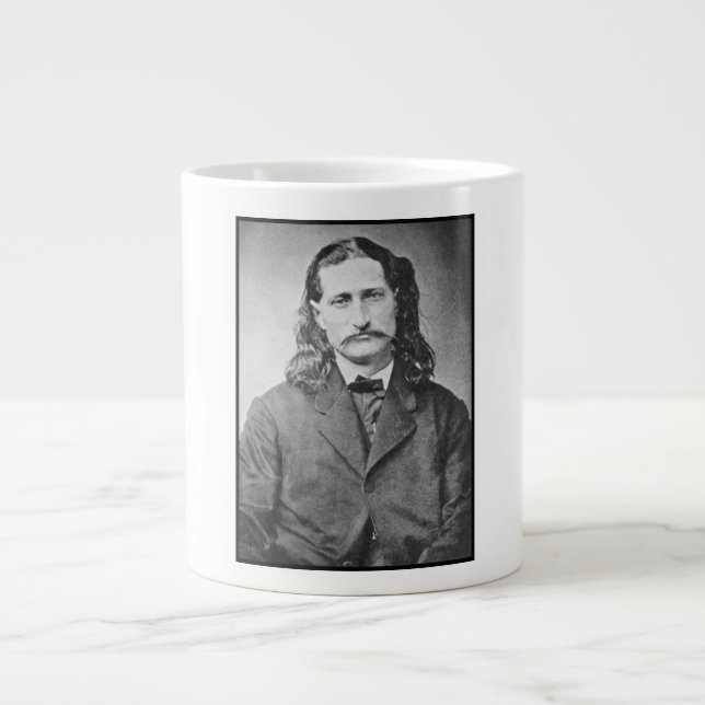 Marshal Wild Bill Hickok Old West Gunfighter Giant Coffee Mug (Front)