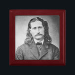 Marshal Wild Bill Hickok Old West Gunfighter Gift Box<br><div class="desc">James Butler Hickok, better known as Wild Bill, was a legendary figure of the American Wild West. Born in Illinois in 1837, he grew up in a time of rapid westward expansion, and his life became a reflection of that era's spirit of adventure and lawlessness. - Hickok's life was a...</div>
