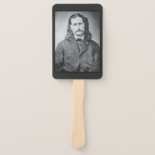 Marshal Wild Bill Hickok Old West Gunfighter Hand Fan