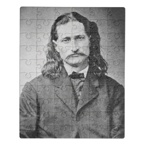 Marshal Wild Bill Hickok Old West Gunfighter Jigsaw Puzzle