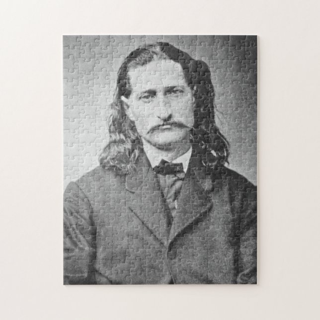 Marshal Wild Bill Hickok Old West Gunfighter Jigsaw Puzzle (Vertical)