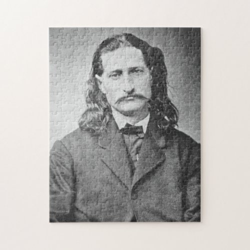 Marshal Wild Bill Hickok Old West Gunfighter Jigsaw Puzzle