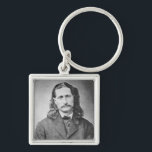 Marshal Wild Bill Hickok Old West Gunfighter Keychain<br><div class="desc">James Butler Hickok, better known as Wild Bill, was a legendary figure of the American Wild West. Born in Illinois in 1837, he grew up in a time of rapid westward expansion, and his life became a reflection of that era's spirit of adventure and lawlessness. - Hickok's life was a...</div>