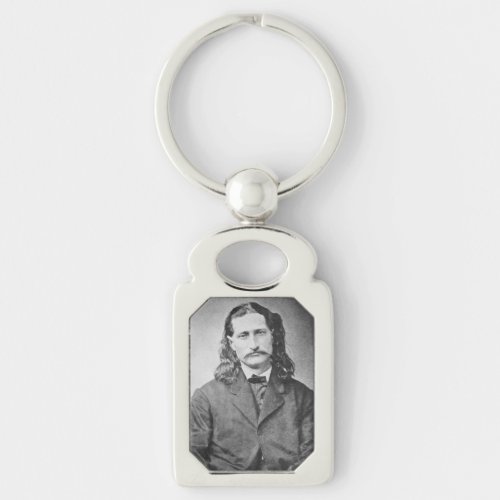 Marshal Wild Bill Hickok Old West Gunfighter Keychain