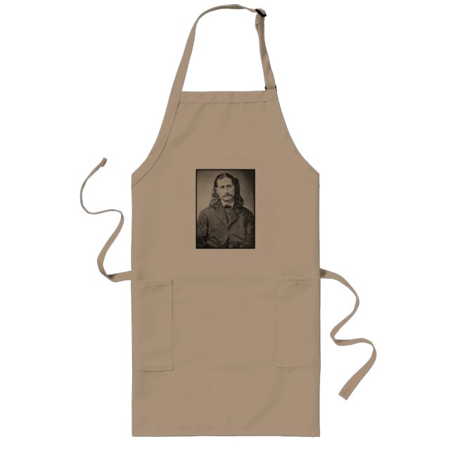 Marshal Wild Bill Hickok Old West Gunfighter Long Apron (Front)